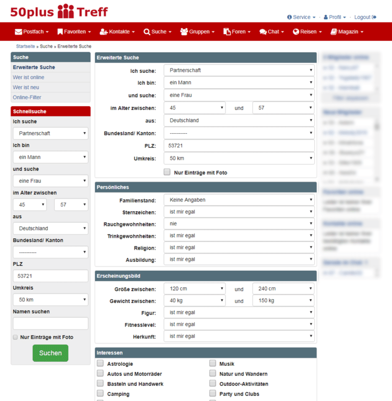 50 plus treff de partnersuche