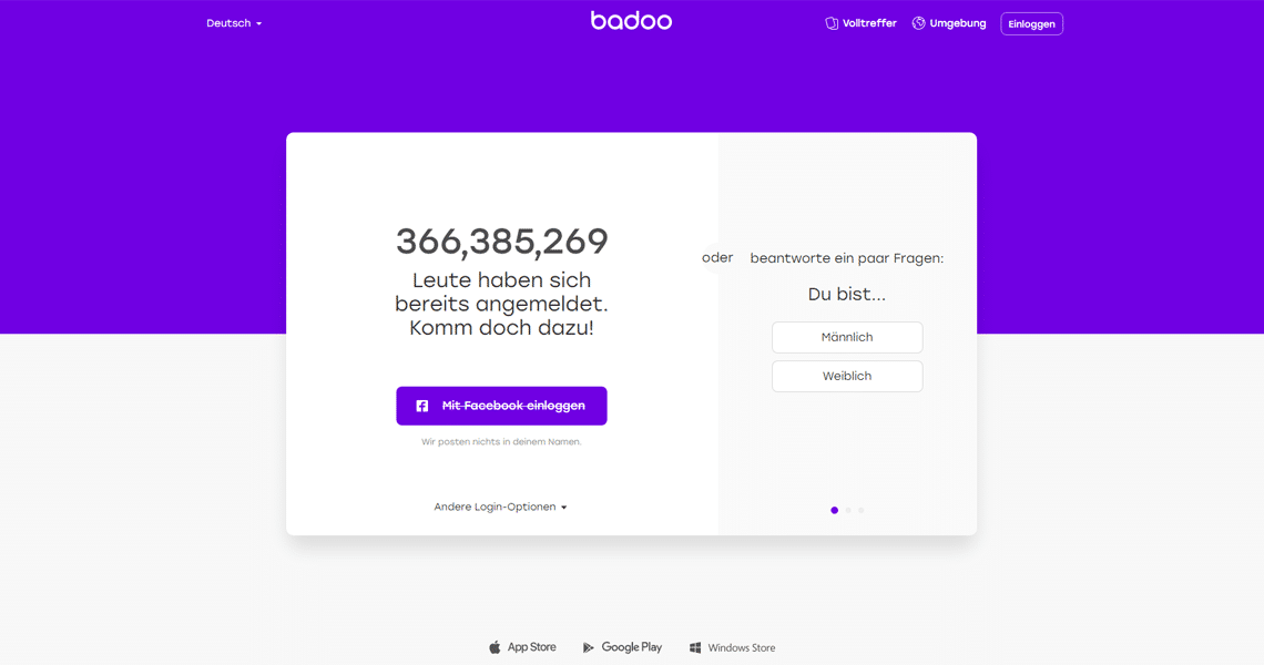 Badoo Startseite