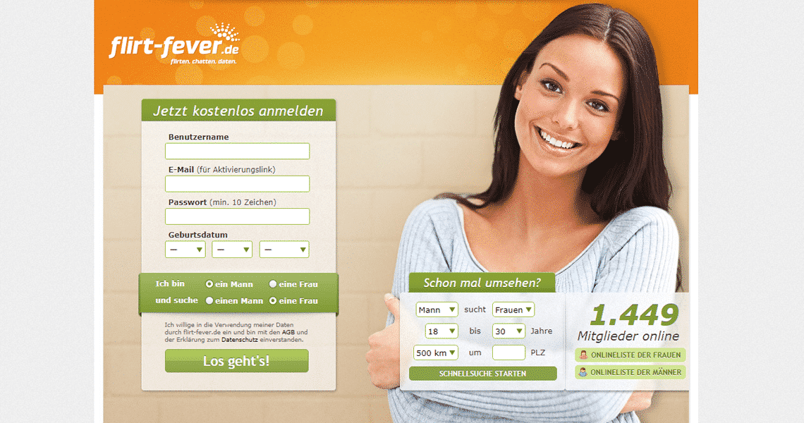 flirt-fever.de Startseite