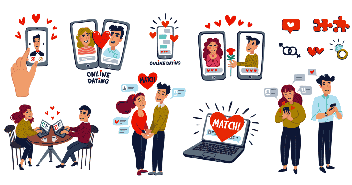 Flirt-Strategien beim Online-Dating
