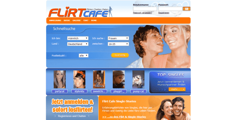 Kostenlose nutzung der dating-site mit kostenlosem chat