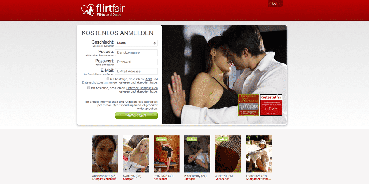 Flirtfair.de Startseite